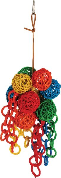 Caitec Featherland Paradise Vibrant Clusters Bird Toy