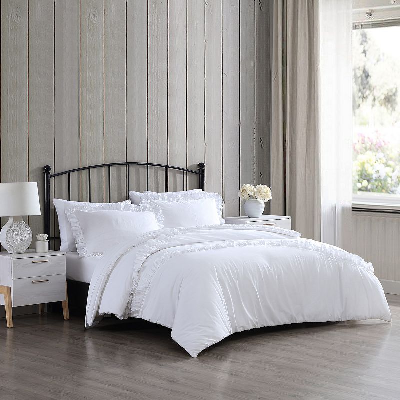 Stone Cottage Larissa Comforter Set With Ruffled Shams