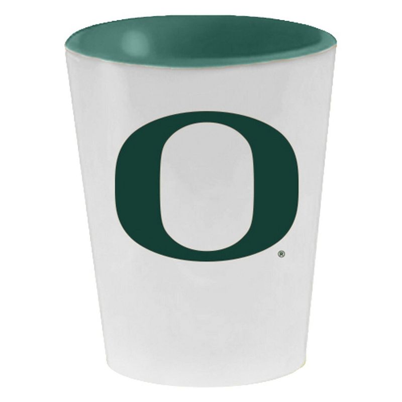 Oregon Ducks 2oz. Inner Color Ceramic Cup