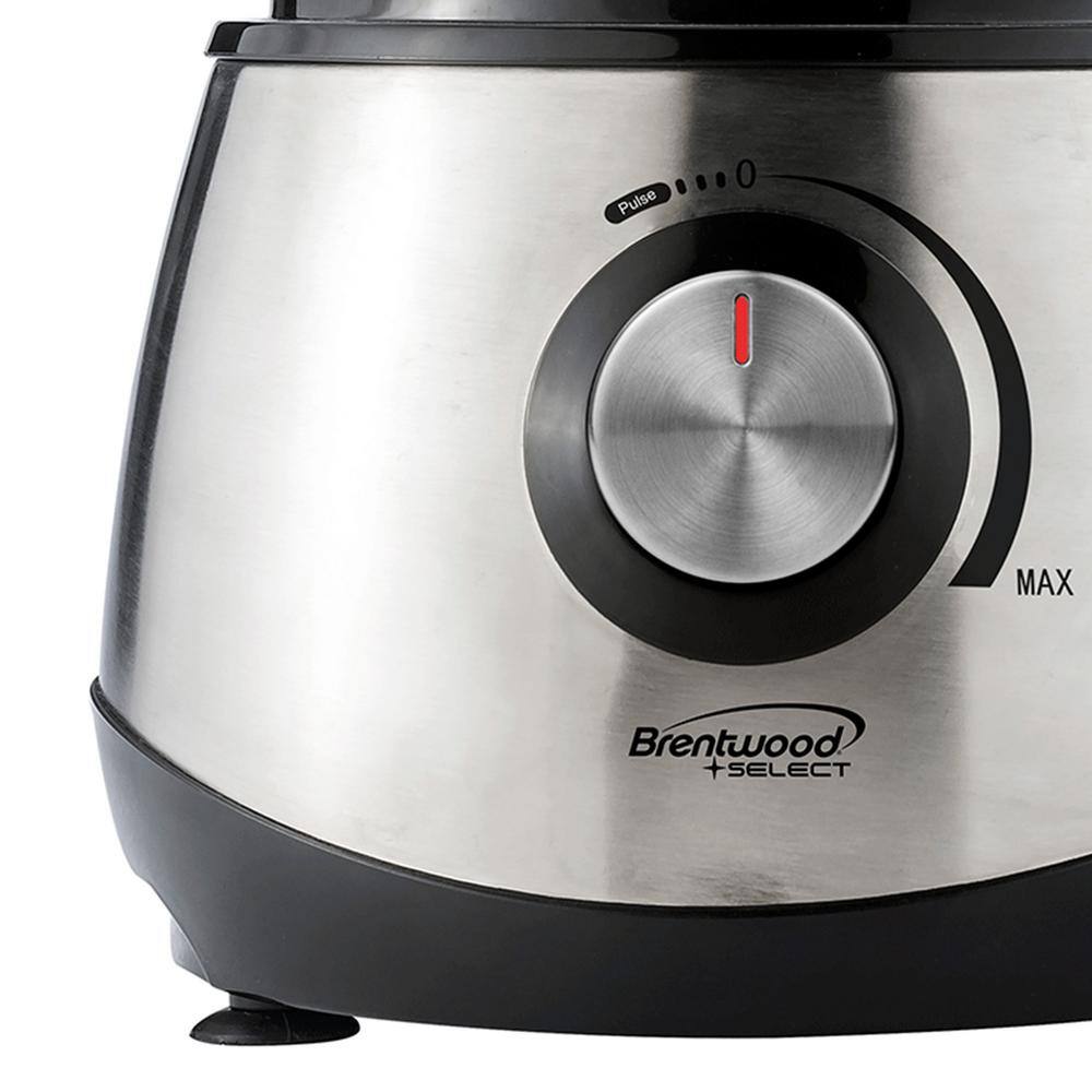 Brentwood 8-Cup Food Processor Stainless Steel 985104121M