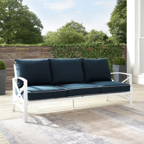 Kaplan Outdoor Metal Sofa