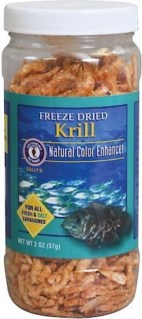 San Francisco Bay Brand Freeze-Dried Krill Fish Food， 2-oz bag