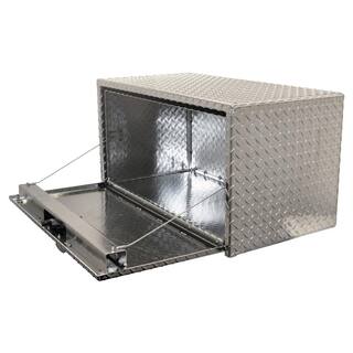 Buyers Products Company 18 in. x 18 in. x 24 in. Diamond Plate Tread Aluminum Underbody Truck Tool Box 1735100