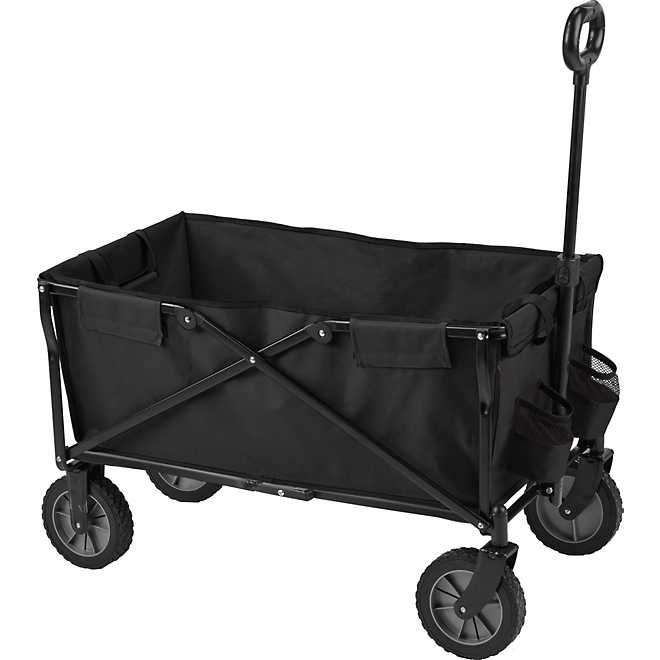 Academy Sports + Outdoors Folding Sports Wagon with Removable Bed