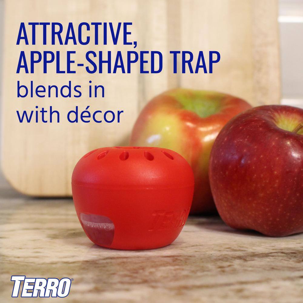 TERRO Ready-to-Use Indoor Fruit Fly Traps with Bait (2-Count) T2502B