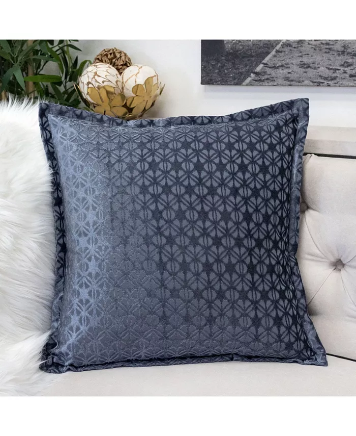 Homey Cozy Isabella Jacquard Throw Pillow， Faya