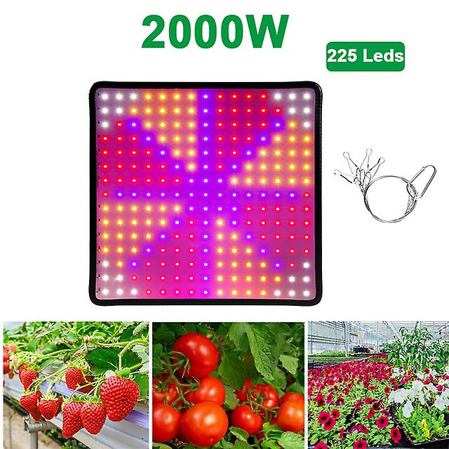 1000w Grow Light Led Full Spectrum Lamp 1500w Led Plant Bulb Greenhouses Indoor Phytolamp For Plants Growing Tent Us Eu Uk Plug