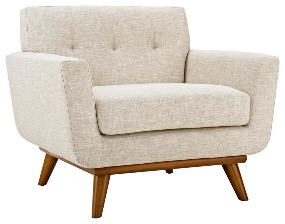 Engage Armchairs and Sofa Upholstered Fabric 3 Piece Set   Transitional   Armchairs And Accent Chairs   by Uber Bazaar  Houzz