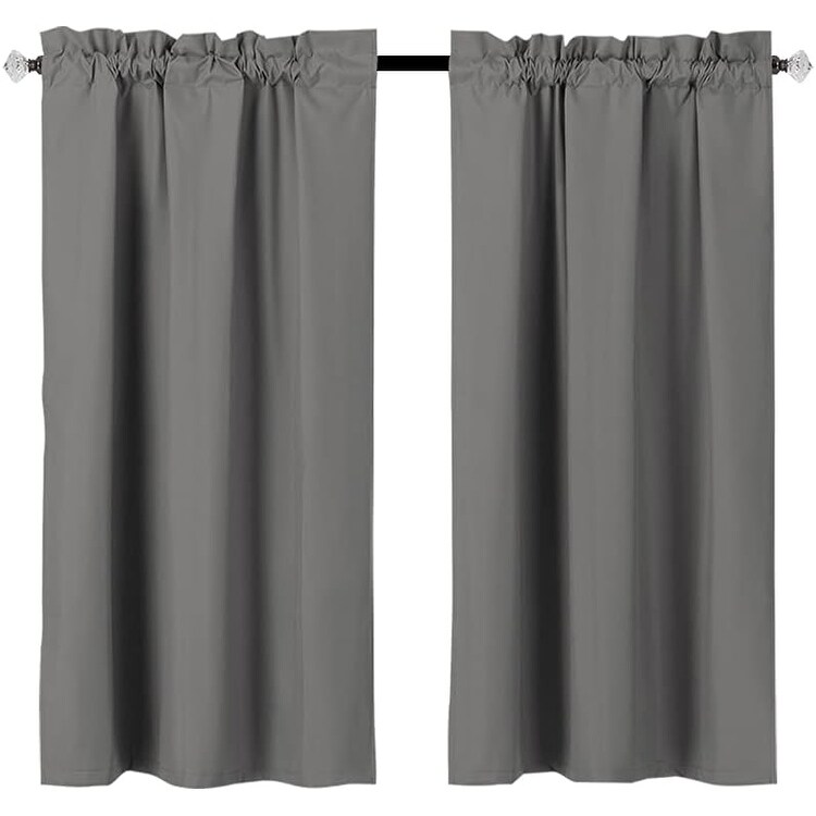 2 Panels Blackout Tier Curtain   36X54\