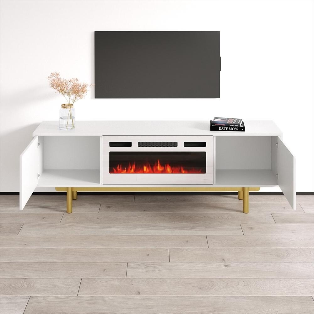 Karp WH EF Fireplace TV Stand