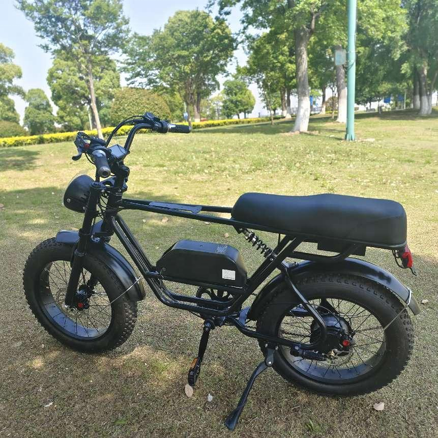 AITAIER 2023 fat tire 20inch ebike with App control comfortable see  electric fat bike 48V 13A/20A cycle