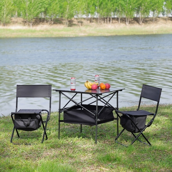 3Piece or 5Piece Folding Table and Chairs Set