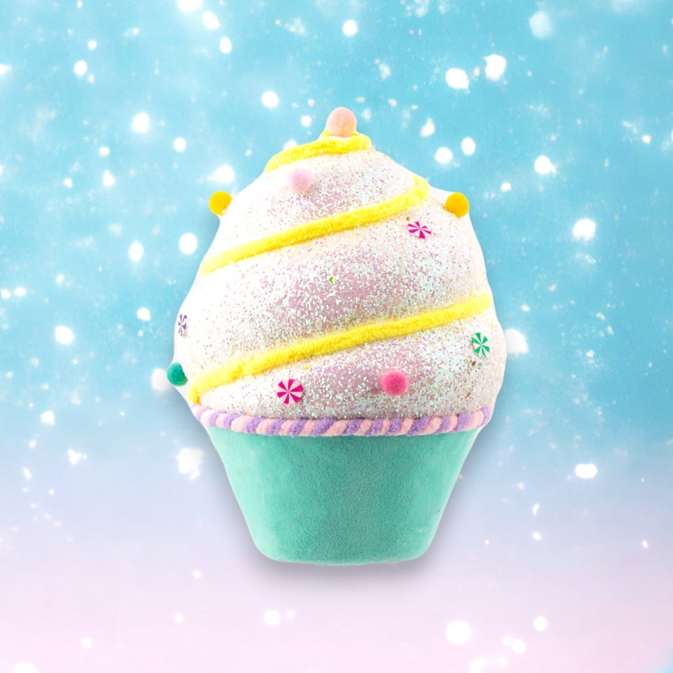 10 Jolly Pastel Blue Cupcake