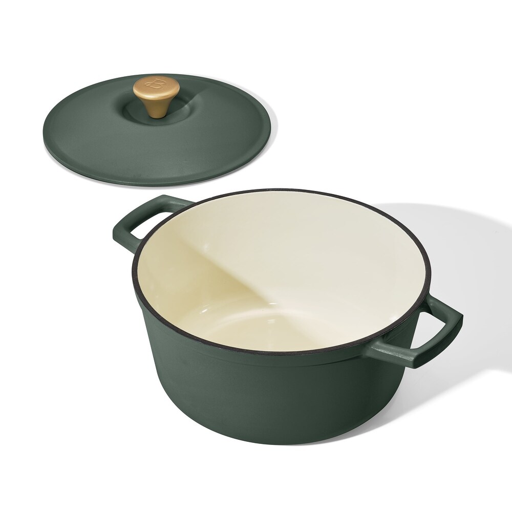 5 Quart Cast Iron Round Dutch Oven