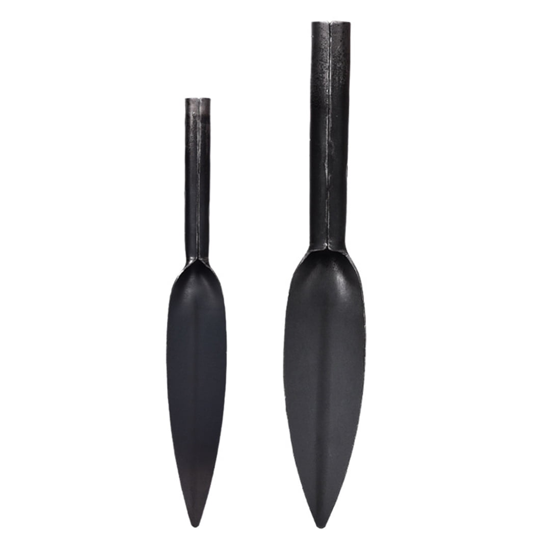 2PCS Narrow Garden Shovel Professional Metal Transplant Shovel Garden Hand Tool