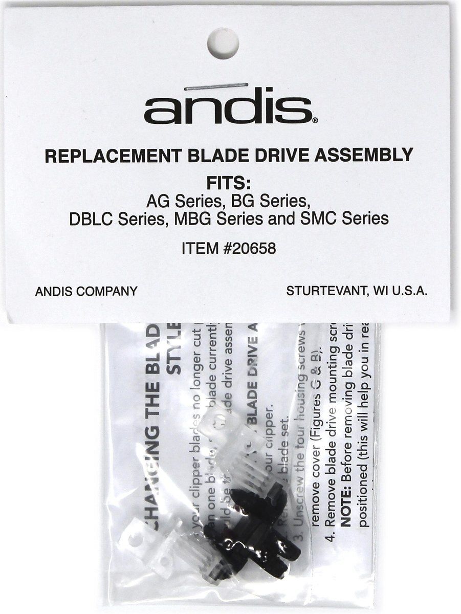 Andis NEW Quad Drive Assembly - Bagged