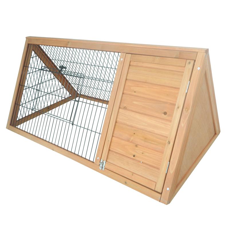 Triangle A-Frame Hutch with Run