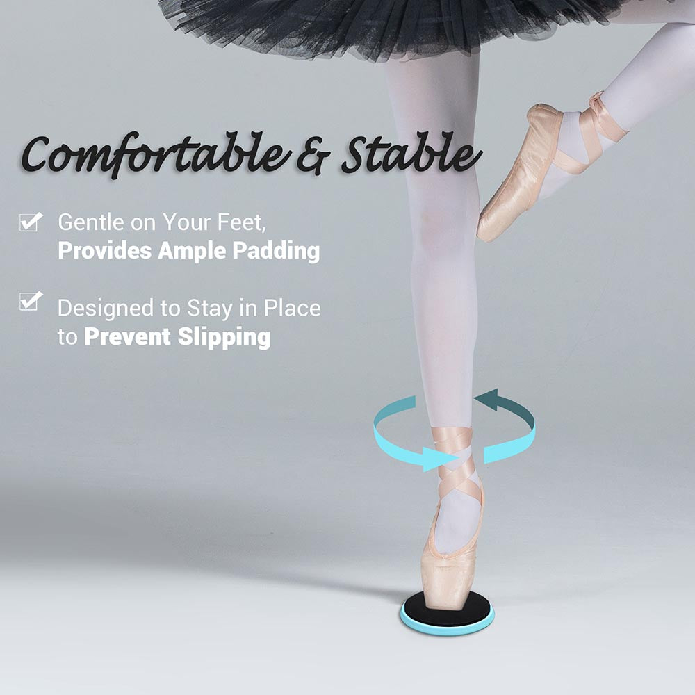 Yescom Turn Board with Soft Pad for Multiple Pirouette Releve Turns