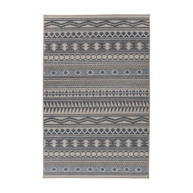 World Rug Gallery Modern Bohemian Global Indoor outdoor Area Rug