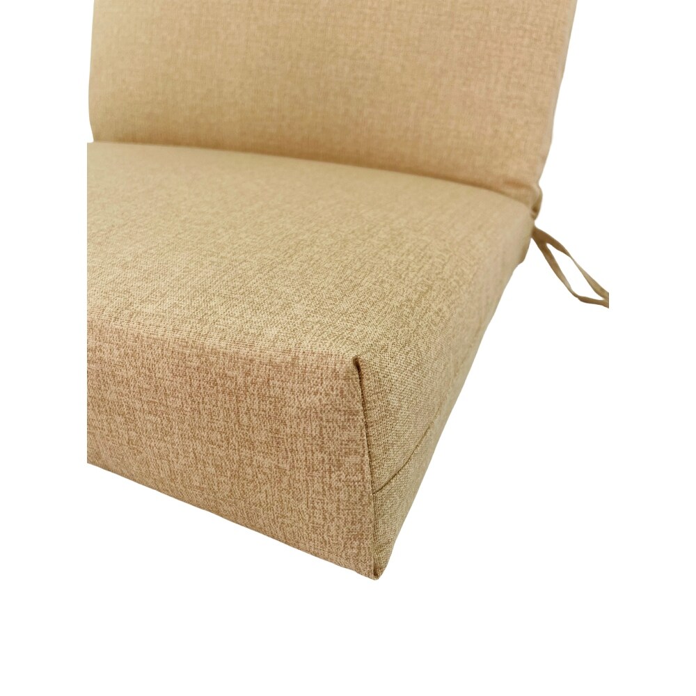 Outdoor McHusk High Back Chair Cushion   44x22x4