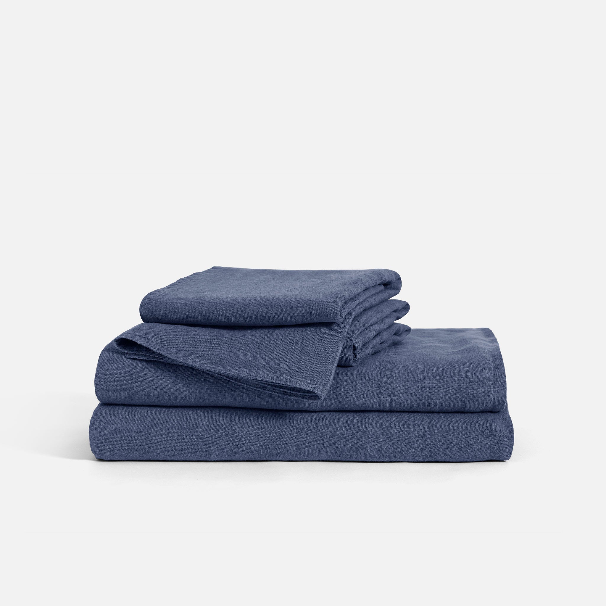 Washed Linen Core Sheet Set