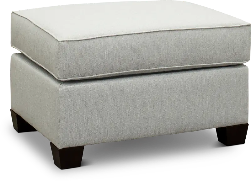 Gavin Sky Gray Ottoman