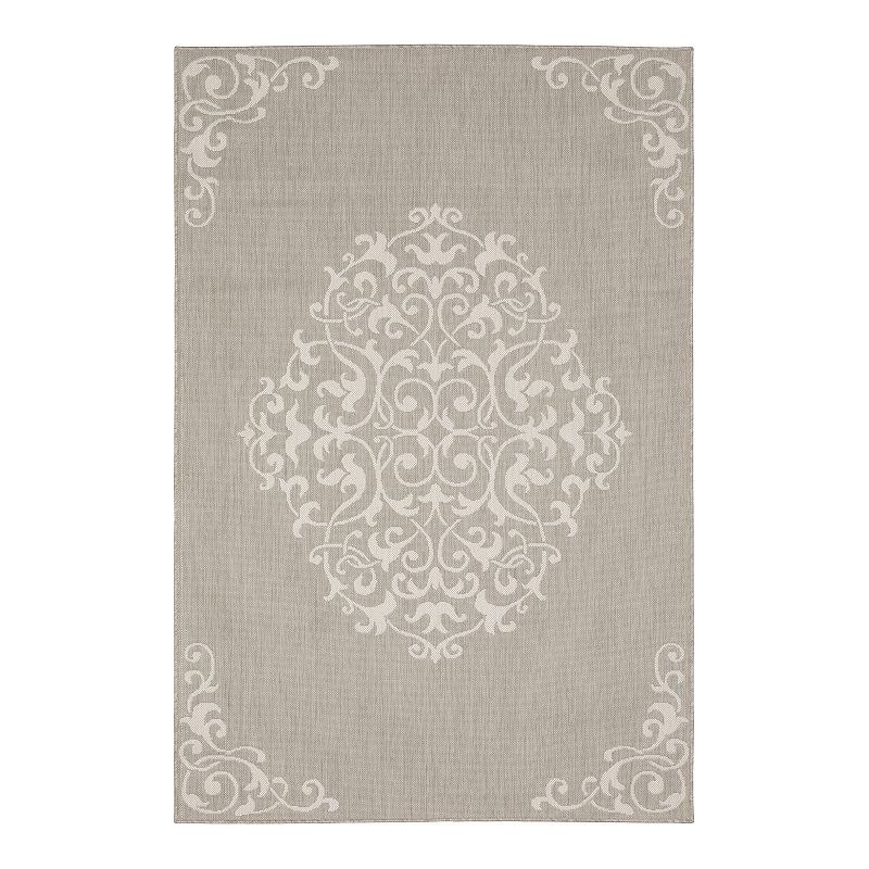 StyleHaven Porter Medallion Indoor Outdoor Area Rug