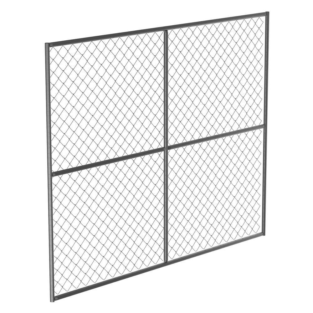 Vestil Galvanized Steel Barrier Panel Unit 90 in. x 72 in. HRAIL-PNL