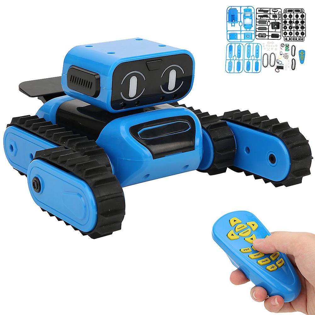 Robot Toy Diy Assembly Programmable Children Kid Educational Robot Toy Giftremote Control Type