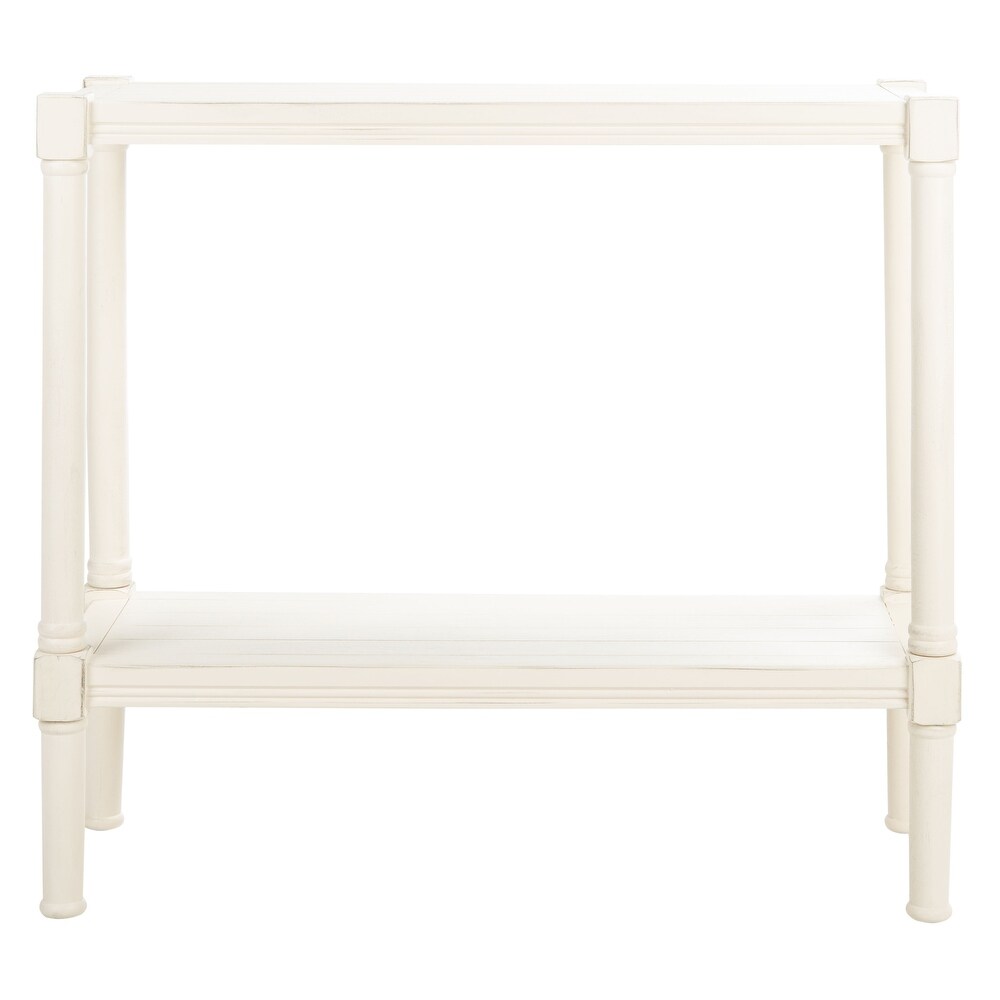 SAFAVIEH Rafiki Bottom Shelf Console Table   31.5\