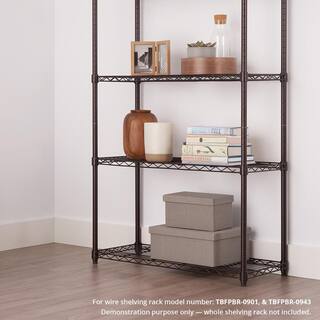 TRINITY 36 in. W x 14 in. D Individual NSF Dark Bronze Shelf PBR-03-007-3614