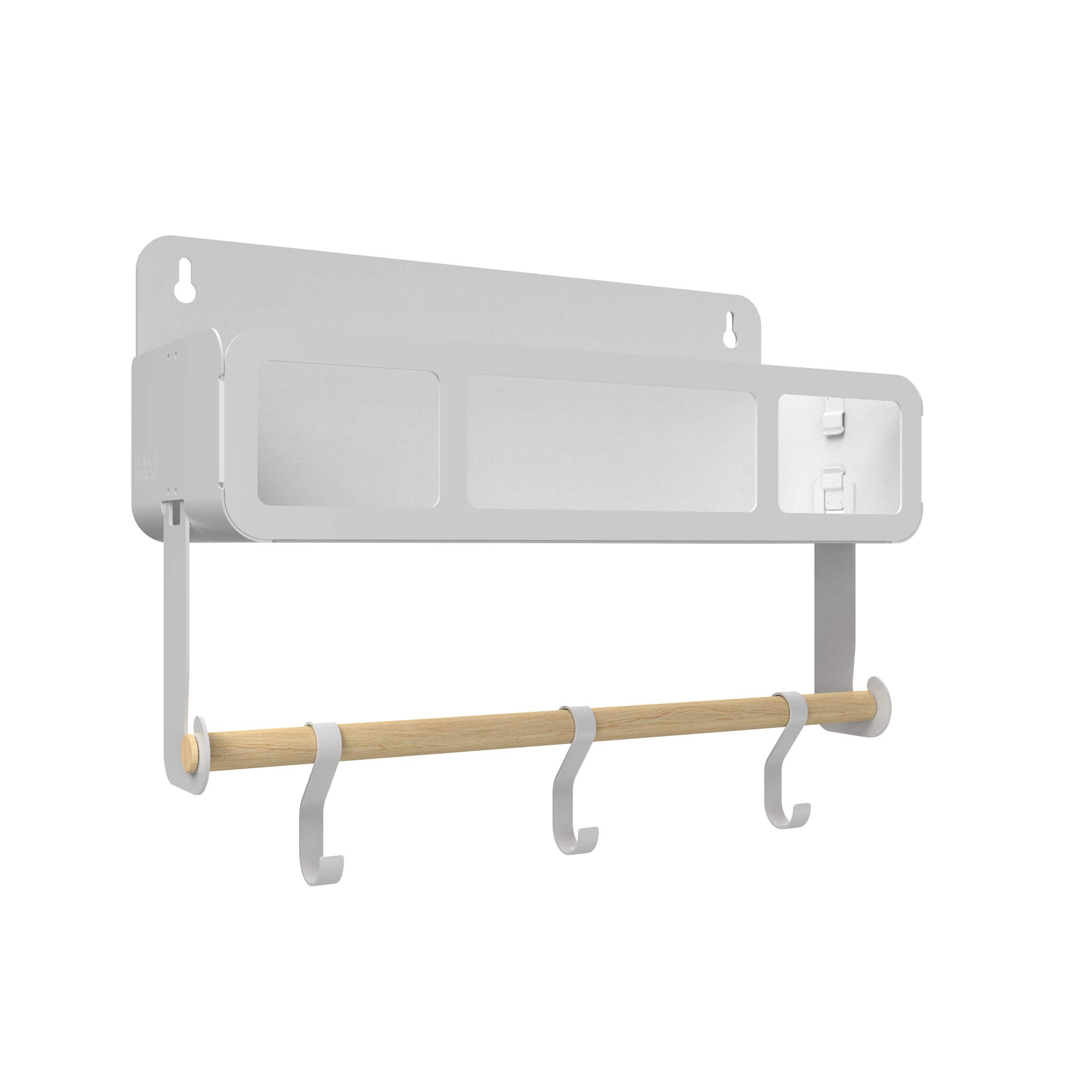 Hanging Rack System-Shelf W/Brackets