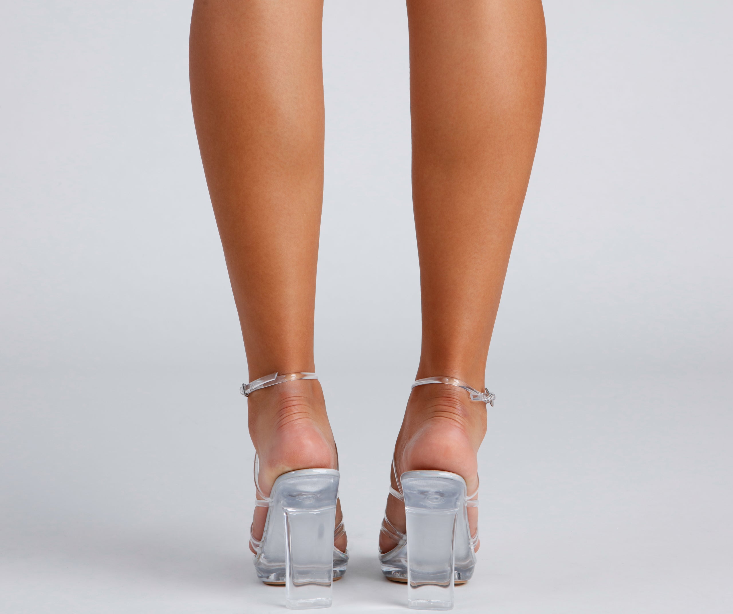 Dreamy Vibes Platform Block Heels