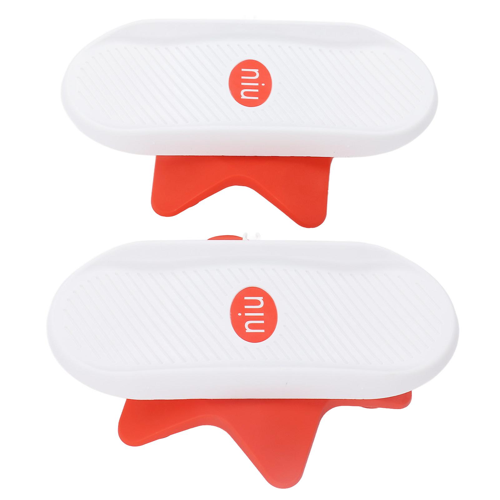 Separated Twisting Waist Board Plastic Exercise Waist Twisting Plate For Outdoor Fitness Orange