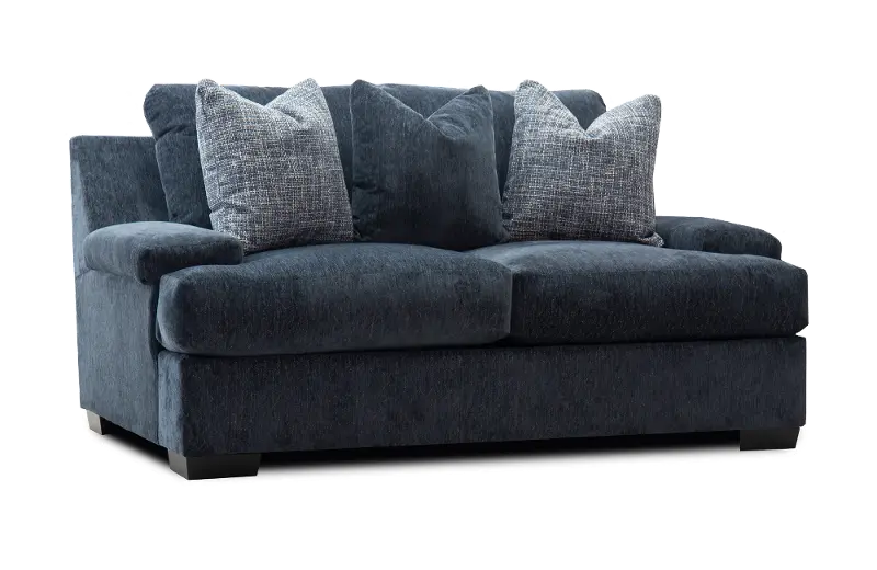 Cortana Blue Loveseat