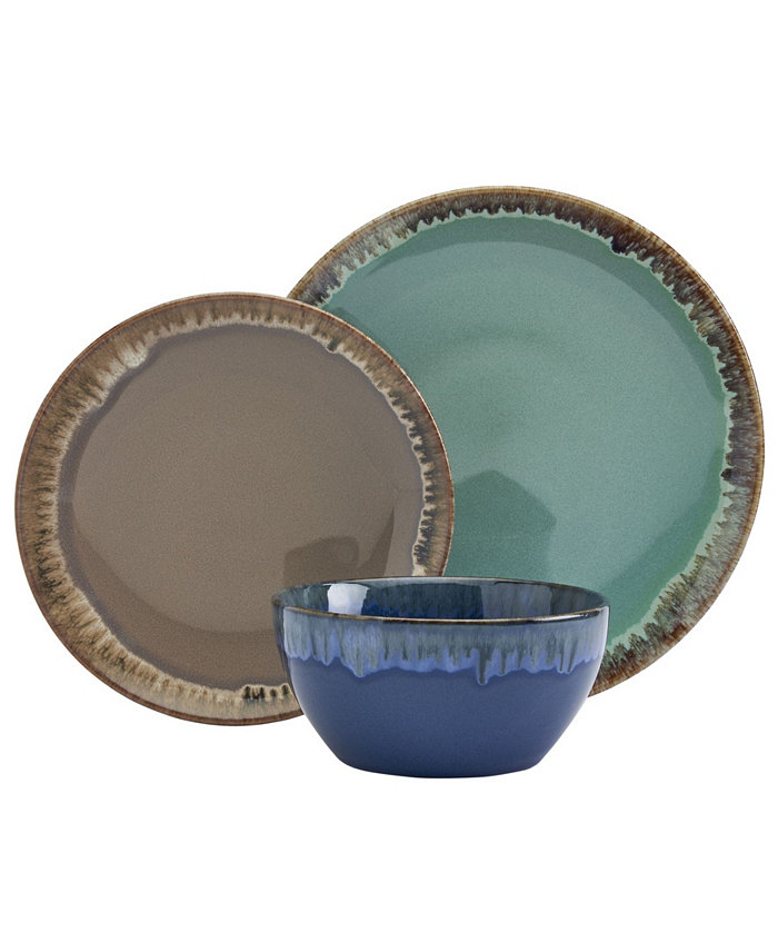 Tabletops Gallery Tucson Dinnerware Set of 12