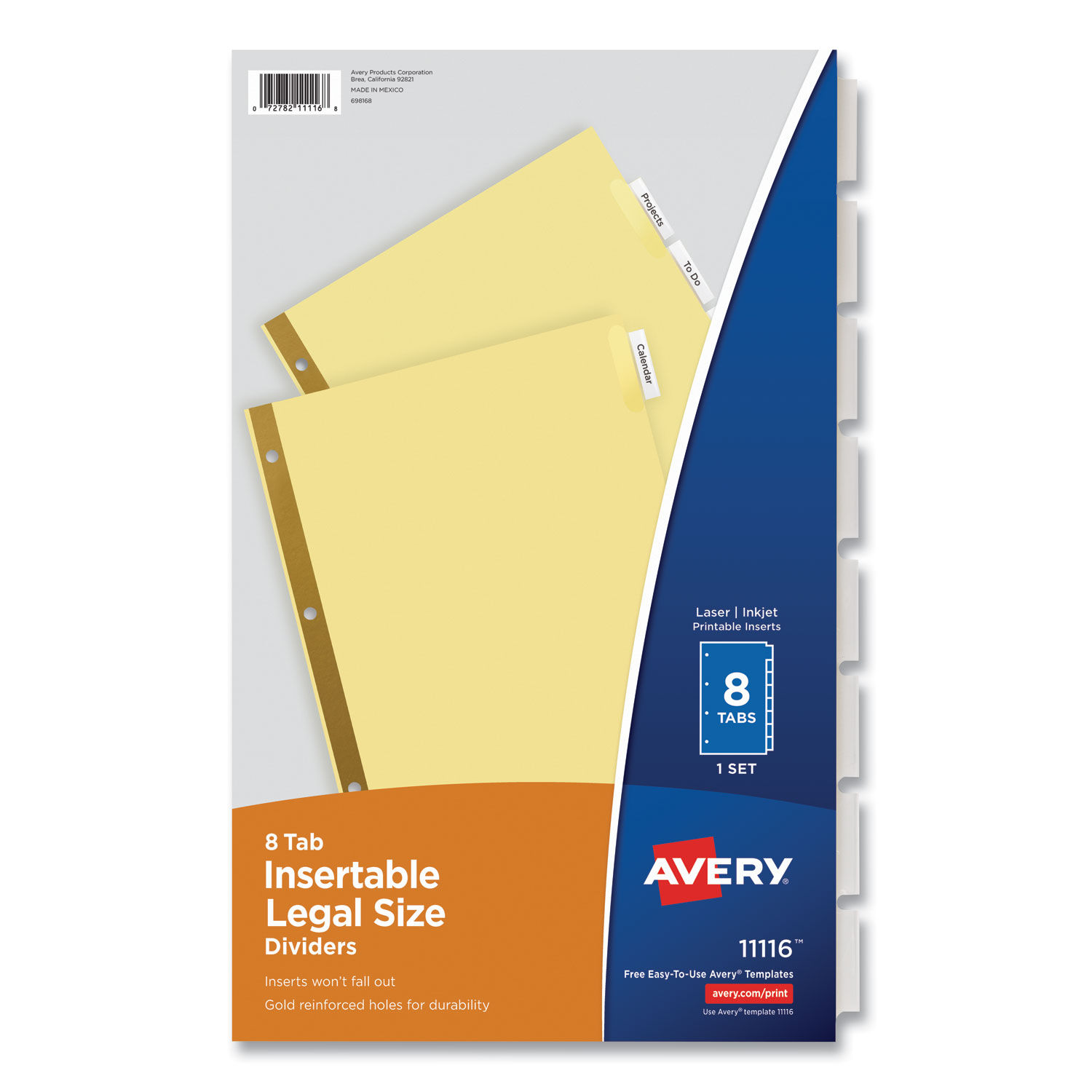 Insertable Standard Tab Dividers by Averyandreg; AVE11116