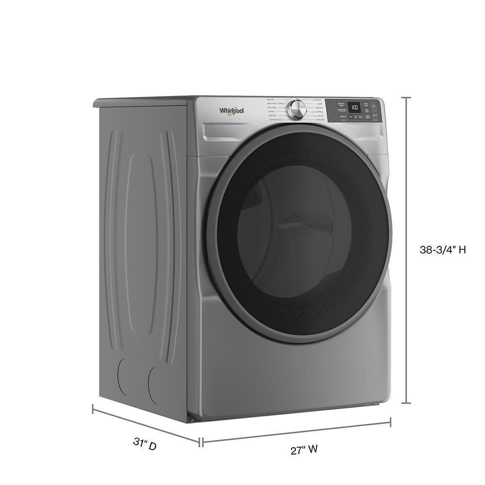 Whirlpool WED5720RR 7.4 Cu. Ft. Smart Front Load Energy Star® Electric Dryer With Wrinkle Shield™ Option