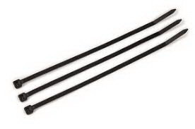 3M 3M59293 cable ties 7.6 length black 100/bag