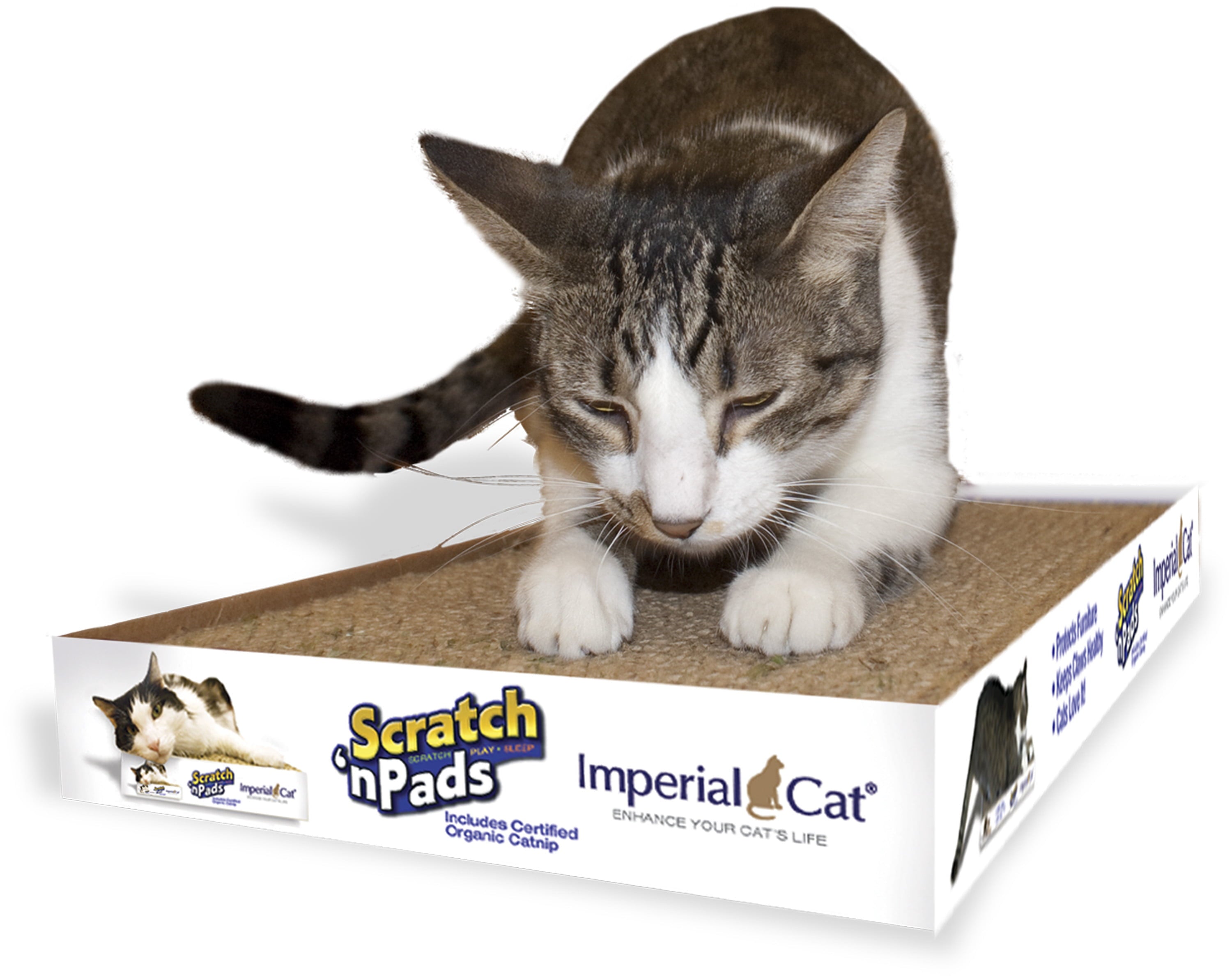 Imperial Cat Scratch 'n Pad Mega， Beige