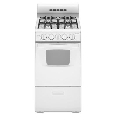 Amana 20-inch Freestanding Gas Range AGG222VDW