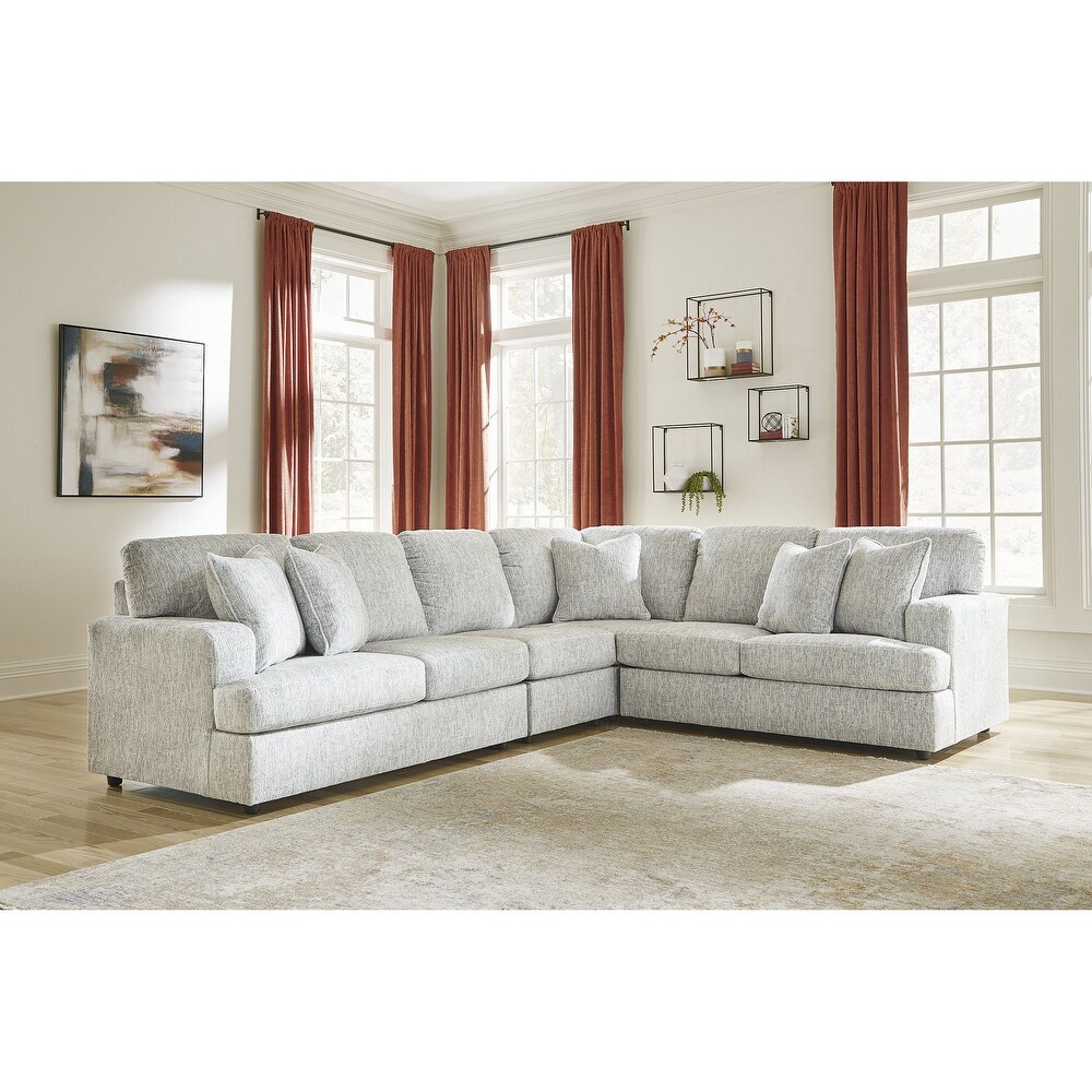 Signature Design by Ashley Playwrite Gray 4 Piece Sectional   124\