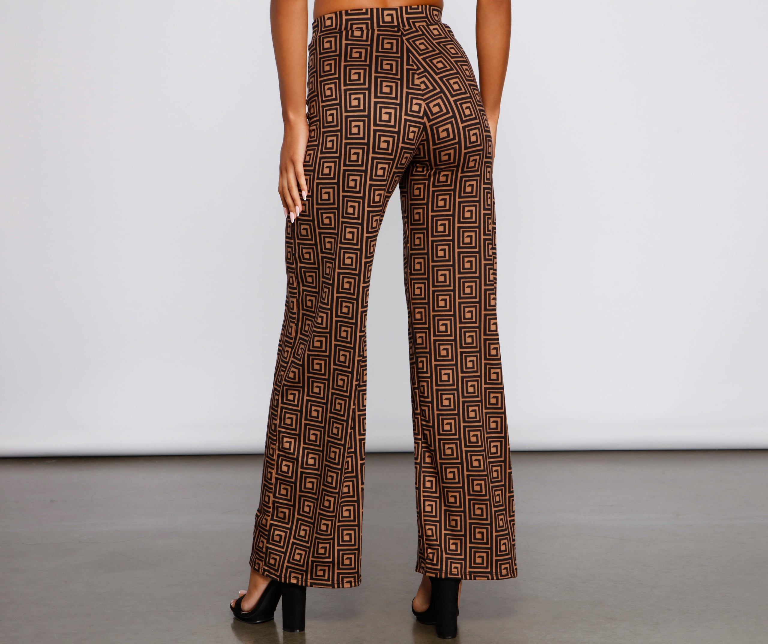 Trendy-Chic Vibes Wide-Leg Pants