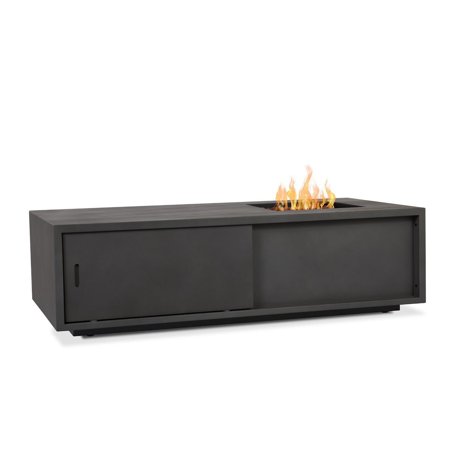 Lakeview Treme 60-Inch Rectangle Propane Gas Fire Table