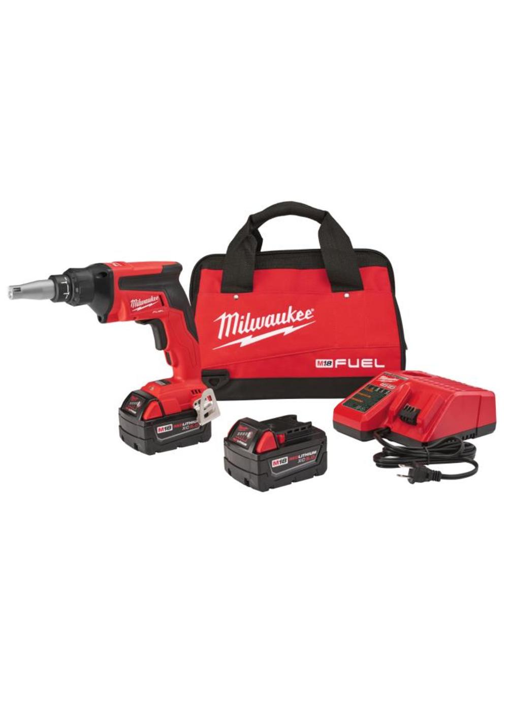 Milwaukee M18 FUEL Drywall Screw Gun- XC Kit 2866-22 from Milwaukee