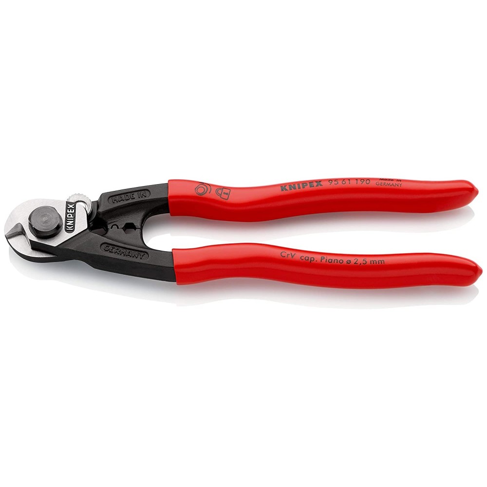 Knipex Wire Rope Cutter Forged 190mm ;