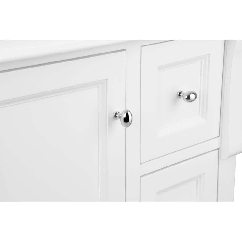 Home Decorators Collection Naples 24 in W x 2163 in D Bath Vanity Cabinet Only in White