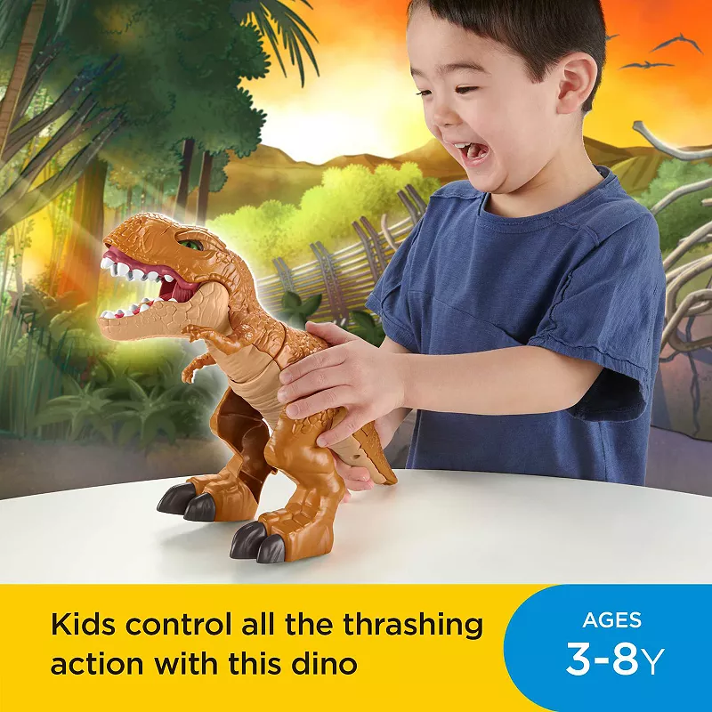 Fisher-Price Jurassic World Thrashin' Action T.Rex