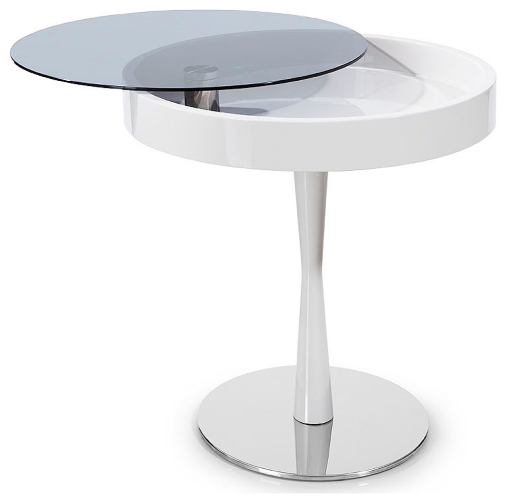 Lily End Table   Contemporary   Side Tables And End Tables   by BisonOffice  Houzz