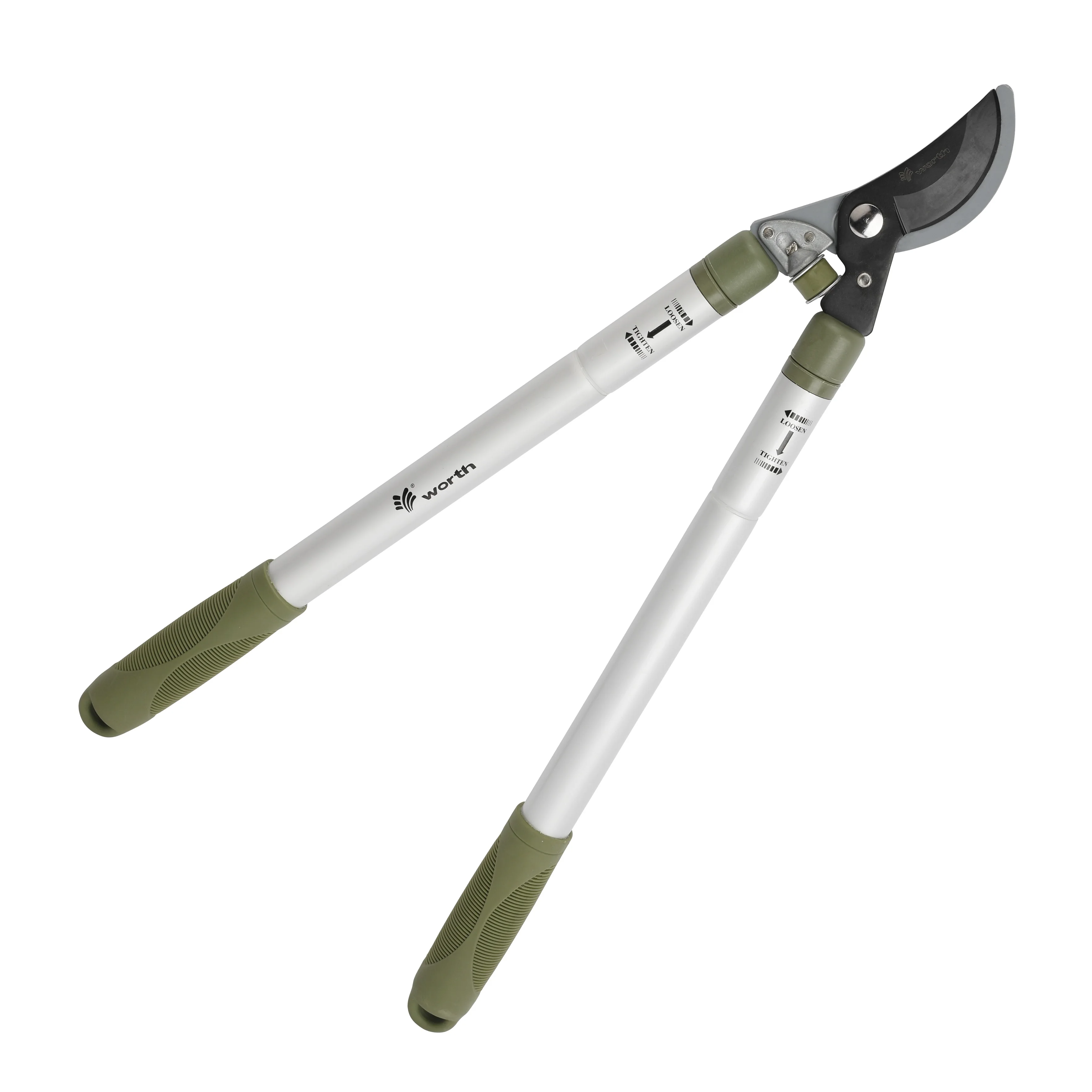 Quality alloy steel aluminium alloy TPR long handle telescopic bypass garden hand loppers tool